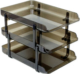 Paper Tray 3-Tier Elsoon plastic - LN1003 - Al Masam Stationery LLC
