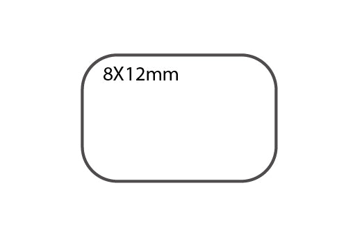 SELF ADHESIVE OFFICE LABEL-8X12mm - Al Masam Stationery LLC