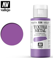 Vallejo Textile Color 536: 60 Ml. Violet Metal