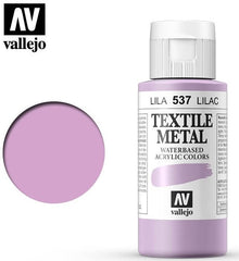 Vallejo Textile Color 537: 60 Ml. Lilac Metal