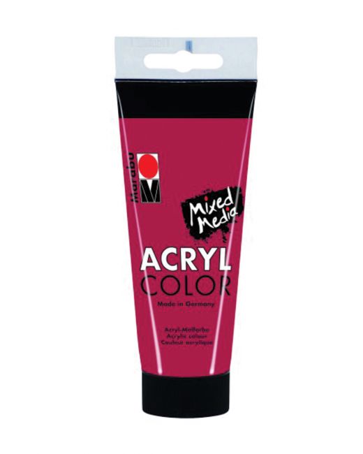 Marabu Acryl Color, 032 Carmine Red, 100 Ml - Al Masam Stationery LLC