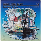 Nouvel Carre Pastel Set Of 24 - Al Masam Stationery LLC