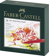 FABER-CASTELL PITT ARTIST Pen Broad - (Pack of 24) - Al Masam Stationery LLC