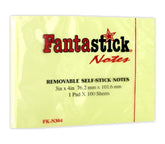 Fantastick Sticky Notes 3x4 Inch Yellow - Al Masam Stationery LLC