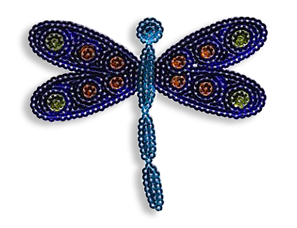 Sparkly Sequin Ioa-Dragon Fly - Al Masam Stationery LLC