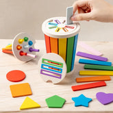 ELMAS Montessori Color Sorting Matching Toys for Kids - Al Masam Stationery LLC