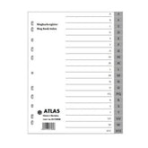 Atlas A-Z Plastic Divider A4 - Al Masam Stationery LLC