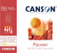 Canson Figueras Canvas Paper Pad 33×41cm 290gsm White 10 Sheets for Oil & Acrylic Painting