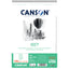 Canson 1557 Spiral Drawing Pad A4 180gsm 30 Sheets White Artist Paper