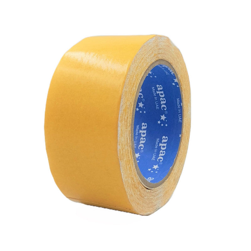 Apac Double Side Carpet tape 2 inch x 20 yards| 24 rolls per carton