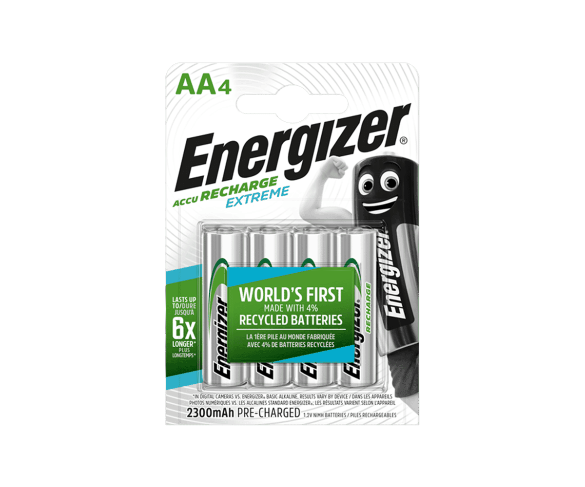 Energizer Extreme R/C Batteries NI-MH AA NH-15 ERP4 2300