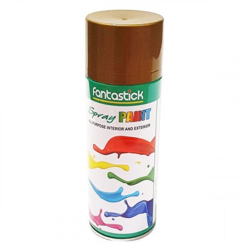 Fantastick Spray Paint Acrylic ml 400 ml Gold - Al Masam Stationery LLC