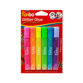 Funbo Glitter Glue Neno Colors 12.5gm Pack - Al Masam Stationery LLC