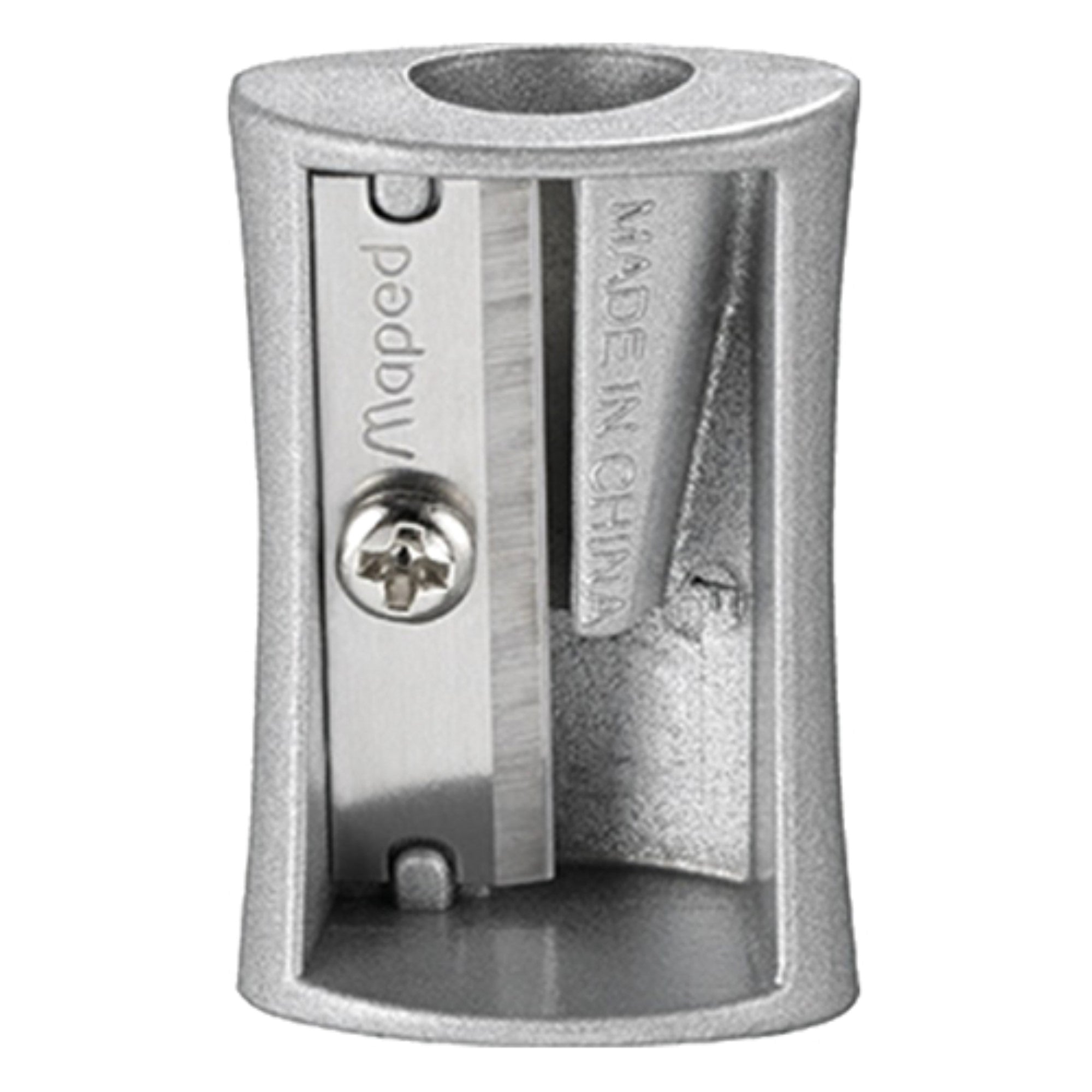 Maped 1 Hole Satelite Metal Sharpener Box - Al Masam Stationery LLC