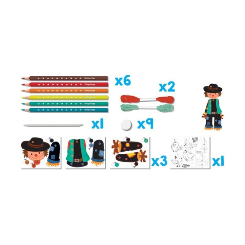 Maped Creative Mini Box Puppet to Decorate - Al Masam Stationery LLC