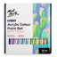 Mont Marte Pastel Acrylic Paint Set 18pc x 36ml for Canvas, Crafts & Soft Colour Artwork