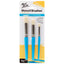 Mont Marte Stencil Brush Set 3pc Sizes 12/8/4 for Stencilling, Craft & Paint Projects