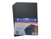 Atlas A4 Plastic Binding Cover Black 50 Sheets - Al Masam Stationery LLC
