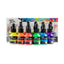 Mont Marte Fluoro Acrylic Ink Set 6pc x 20ml for Pouring, Illustration & Mixed Media Art