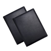 ELMAS Premium Black Leather Executive Portfolio Folder - Al Masam Stationery LLC