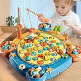 ELMAS Kids Magnetic Fishing Play Toy with Music Fun - Al Masam Stationery LLC