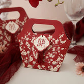 ELMAS Chinese Flower Style Wedding Candy Box Favors - Al Masam Stationery LLC