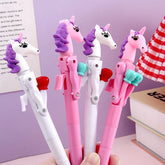 ELMAS Kawaii Unicorn Boxing Ballpoint Pens 12pcs Lot - Al Masam Stationery LLC