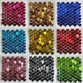 ELMAS Heart-Shaped Glitter Sequins Wall Panels 6/12/24Pc - Al Masam Stationery LLC