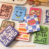 ELMAS American Retro A7 Mini Notepad Daily Planner - Al Masam Stationery LLC