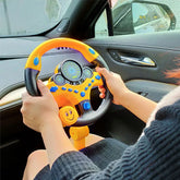 ELMAS Infant Shining Electric Steering Wheel Toy for Kids - Al Masam Stationery LLC