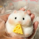 ELMAS Adorable Hamster Squishy Stress Relief Toy - Al Masam Stationery LLC