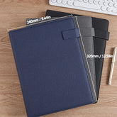 ELMAS Executive A4 Leather Portfolio Organizer for Men - Al Masam Stationery LLC