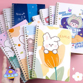 ELMAS Cute A5 Coil Notebook for Stylish Students - Al Masam Stationery LLC