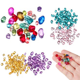 ELMAS 20g Multi Color Crushed Glass Stones for DIY Crafts - Al Masam Stationery LLC