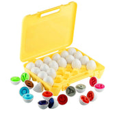 ELMAS Matching Eggs Montessori Color Sorting Toy for Kids - Al Masam Stationery LLC