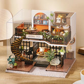 ELMAS Creative 3D Wooden Dollhouse Puzzle Kit - Al Masam Stationery LLC