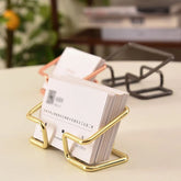 ELMAS Business Card Holder Desk Organizer Display Stand - Al Masam Stationery LLC