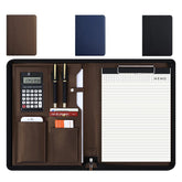 ELMAS Premium A4 Leather Padfolio & Organizer - Al Masam Stationery LLC