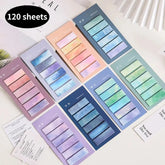 ELMAS 120-Piece Waterproof Sticky Index Tabs for Easy Organization - Al Masam Stationery LLC