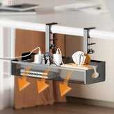 ELMAS No Drilling Under Desk Cable Management Tray - Al Masam Stationery LLC