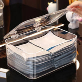 ELMAS Transparent Acrylic Cosmetics Storage Box Organizer - Al Masam Stationery LLC