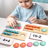 ELMAS: Kids Math Wooden Digital Learning Toys for Fun - Al Masam Stationery LLC