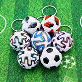 ELMAS Trendy Leather Football Keychain for Sports Lovers - Al Masam Stationery LLC