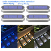 ELMAS Solar Stair Lamp - Waterproof LED Deck Light - Al Masam Stationery LLC