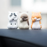 ELMAS Kawaii Cute Cat Doll Ornament Mini Model Figure - Al Masam Stationery LLC
