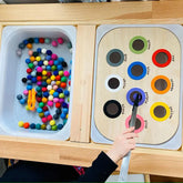 ELMAS Children Montessori Sensory Tray Color Sorter Toys - Al Masam Stationery LLC