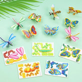 ELMAS: 12-24Pcs 3D Animals Foam Puzzle For Kids - Al Masam Stationery LLC