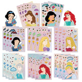 ELMAS 8 Sheets Disney Princess Puzzle Stickers DIY Fun - Al Masam Stationery LLC