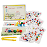 ELMAS: Clip Beads Color Sorting Montessori Toy for Kids - Al Masam Stationery LLC