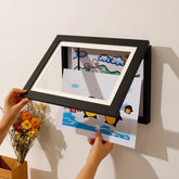 ELMAS Kids Art Frames Magnetic Front Open Changeable Display - Al Masam Stationery LLC
